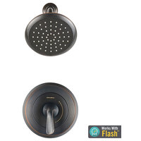 Fluent Shower Only Trim Kit With Water-Saving Shower Head and Cartridge
