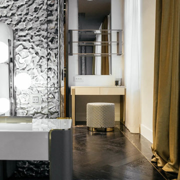 Modern Luxury Bedroom Design and Decor – Accent Wall & Bespoke Lighting