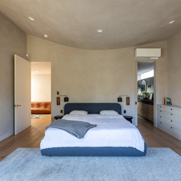 Minimal Primary Bedroom with Clean Lines and Soft Natural Light