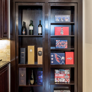 Amazing Basement Remodel, with Irresistible Wine Cellar in Ashburn VA