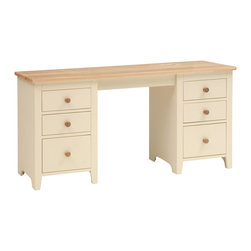 Mottisfont Painted Large Dressing Table Set - Bedroom & Makeup Vanities