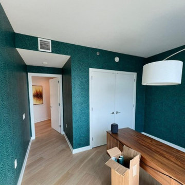 Office wallpaper installation Bonney Lake, WA