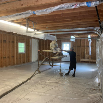 General Contract of Garage Fit-out, Insulation, Drywall, Doors & Concrete Floor