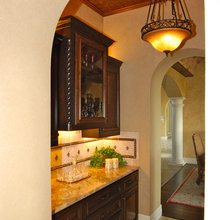 master bedroom coffee bar
