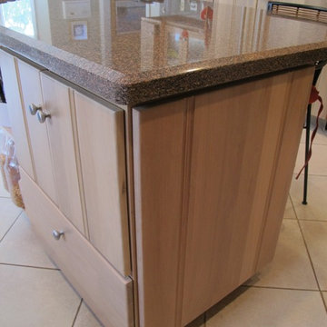 Deerfield Residence (kitchen cabinet restoration/before & after)
