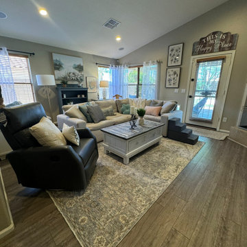 Farmhouse Living Room Design