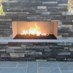 Fire Pit with CROSSFIRE&trade; Brass Burner - Fire Pits