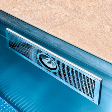 Piscine Privée Inox 7,4 x 3,5 x 1,4