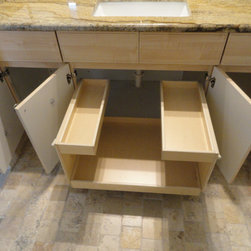 Bathroom Slide Out Shelves - Bathroom Cabinets