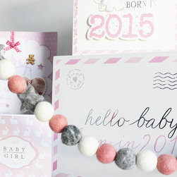 Felt Ball Garlands - Nursery Decor