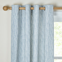 John Lewis Xander Lined Eyelet Curtains - Curtains
