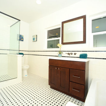 Remodeled Classic Hollywood Bathroom