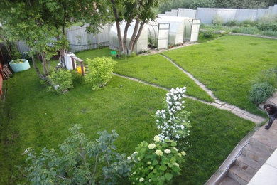 Источник вдохновения для домашнего уюта: участок и сад в стиле кантри