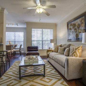 Warm Transitional Apartment Home