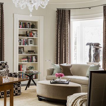 Transitional Living Room