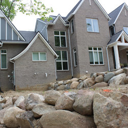 Boulder Retaining Wall for Raised Beds - Outdoor Products