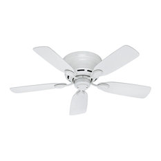 Hunter Fan Company 42" Low Profile IV White Ceiling Fan