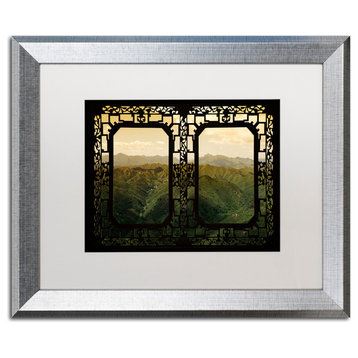 Philippe Hugonnard 'Window View' Art, Silver Frame, White Matte, 20"x16"