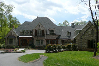 Example of an exterior home design in Other