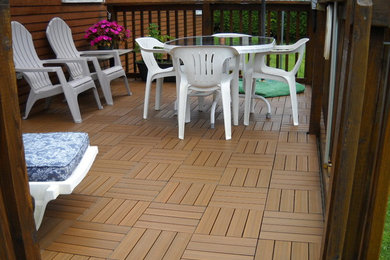 Inspiration for a modern patio remodel in Vancouver