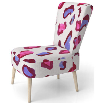 Watercolor Animal Skin I Chair, Side Chair