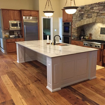8-12 Inch Wide Vintage American Wormy Chestnut Flooring