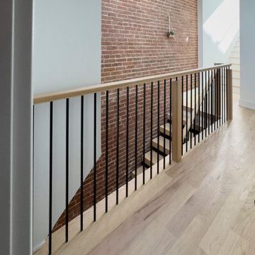 Project #145 | Modern Staircase Renovation in Victorian Townhouse
