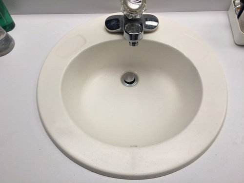 How to fix a crack in a porcelain sink