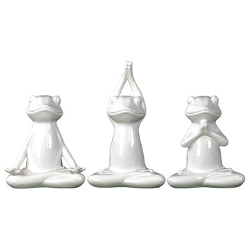 Ceramic Figurine Gloss White