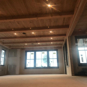 Timber ceiling