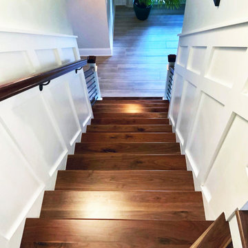 Character Walnut Stair Treads