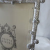 Olivia Riegel Silver Pave Odyssey Swarovski Crystal 5" x 7" Photo Frame