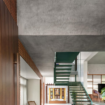 The triple height entrance lobby - ©Saurabh Suryan