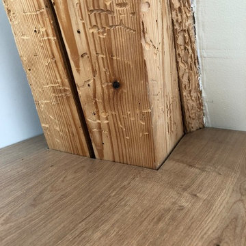 Réalisation d'aménagement sur mesure dans un appartement sous les toits