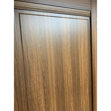 Destin Whiskey Oak Door Slab, 36"x80", Paneled