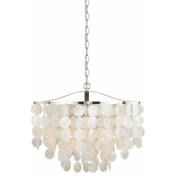 Vaxcel - Elsa 3-Light Pendant in Transitional and Waterfall Style 18.5 Inches