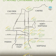 Phoenix and Scottsdale Area Communities Map