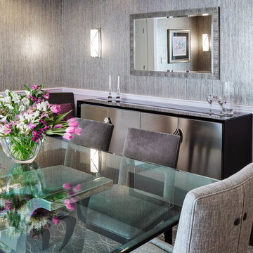 Family Friendly Glamour for your Dining room, Winchester, Ma