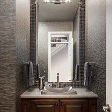guest bath off kitchen