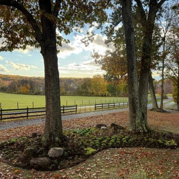 Impactful, serene and native entrance.
