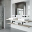 VIGO Magnolia Handmade Matte Stone Vessel Sink With Wall Mount Faucet