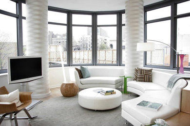 Example of a living room design in New York