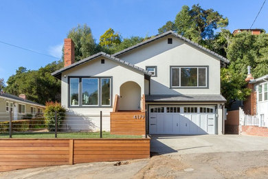 Minimalist two-story exterior home photo in San Francisco