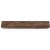 8"W x 10"H x 8'L 3-Sided Riverwood Faux Wood Beam, Premium Aged