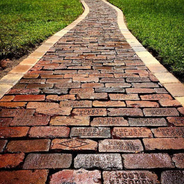 Vintage Brick Walkway