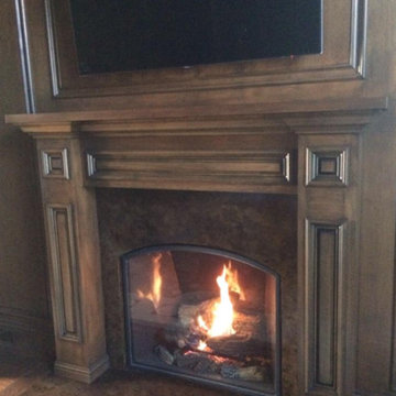 Indoor Gas Fireplaces - Traditional