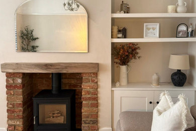 This is an example of a contemporary living room.
