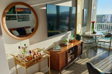Example of a living room design in Other