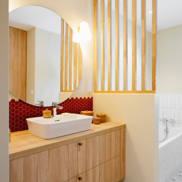 Douche italienne et Baignoire