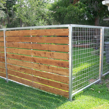 Back yard fence